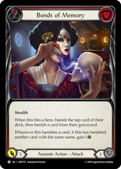 Bonds of Memory (Red) [Part the Mistveil] - Flesh And Blood Single