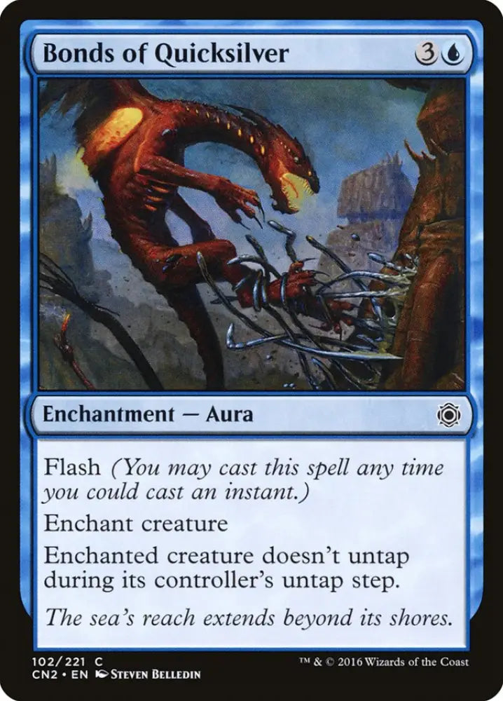 Bonds of Quicksilver [Conspiracy: Take the Crown] - MTG Single