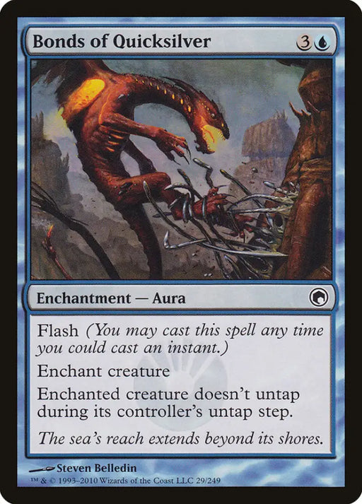 Bonds of Quicksilver [Scars of Mirrodin] - MTG Single