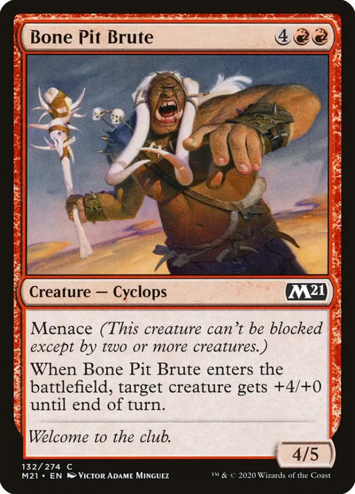 Bone Pit Brute [Core Set 2021] - MTG Single