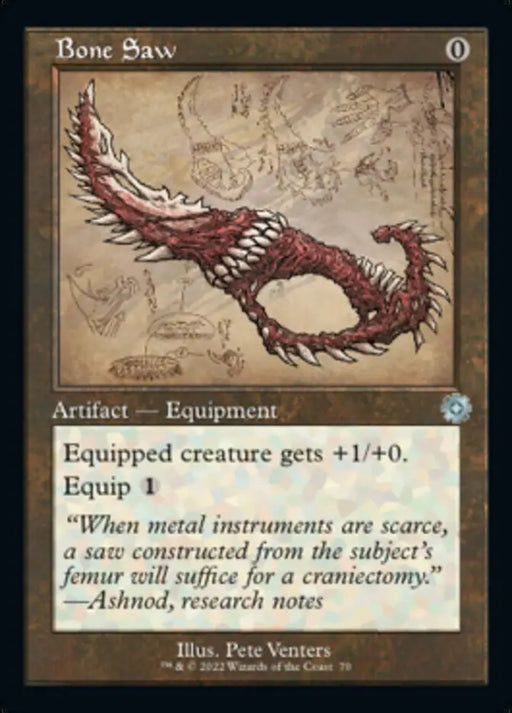 Bone Saw (Retro Schematic) [The Brothers’ War Retro Artifacts] - MTG Single