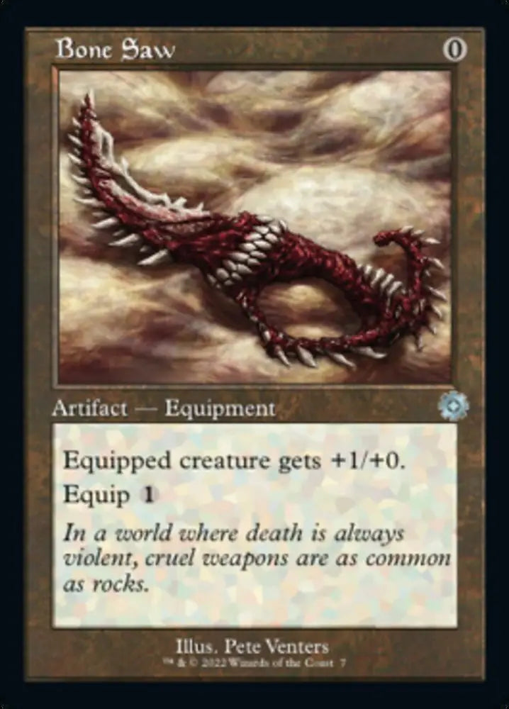 Bone Saw (Retro) [The Brothers’ War Retro Artifacts] - MTG Single
