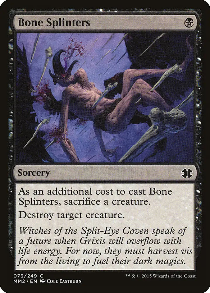 Bone Splinters [Modern Masters 2015] - MTG Single