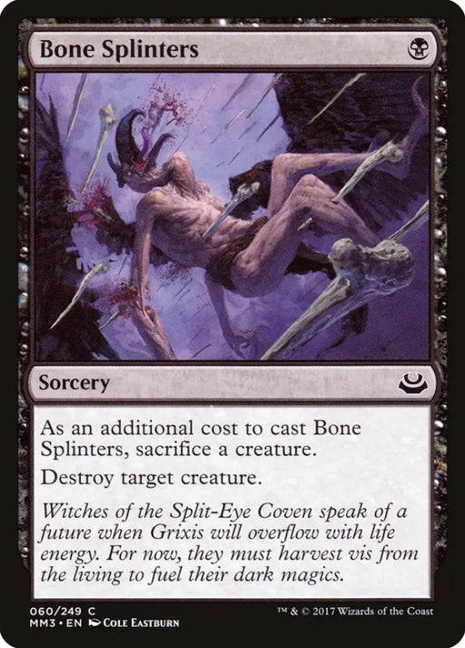 Bone Splinters [Modern Masters 2017] - MTG Single