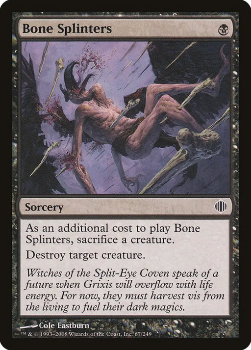 Bone Splinters [Shards of Alara] - MTG Single