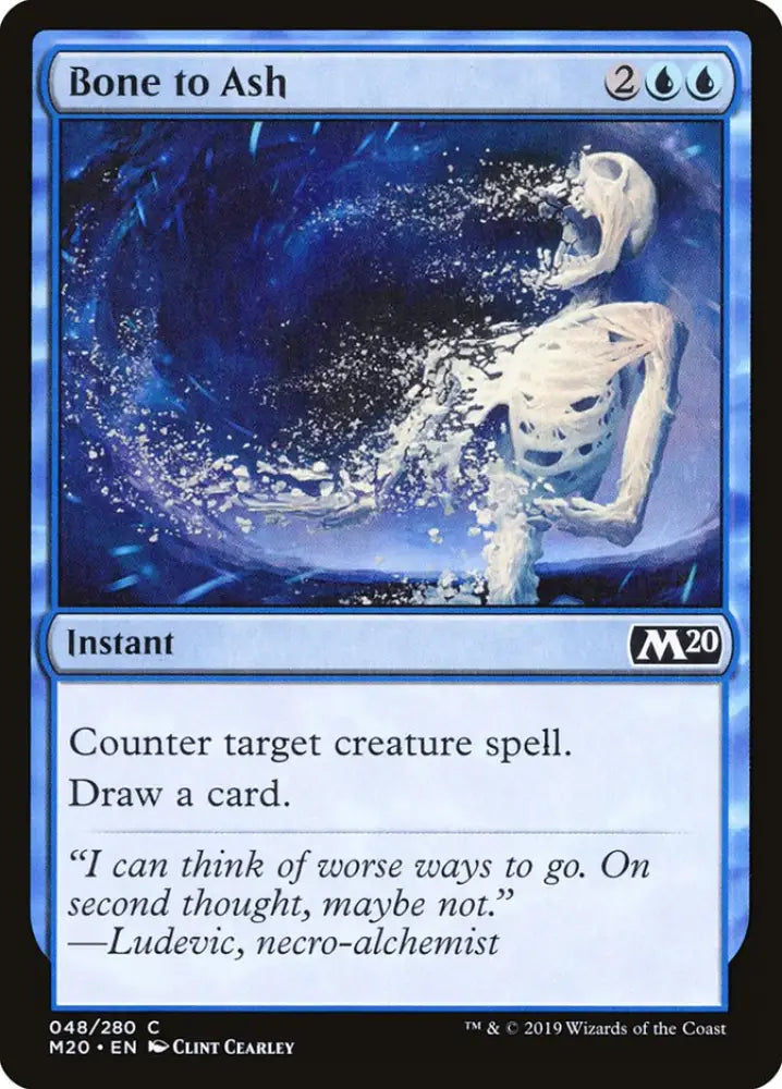 Bone to Ash [Core Set 2020] - MTG Single