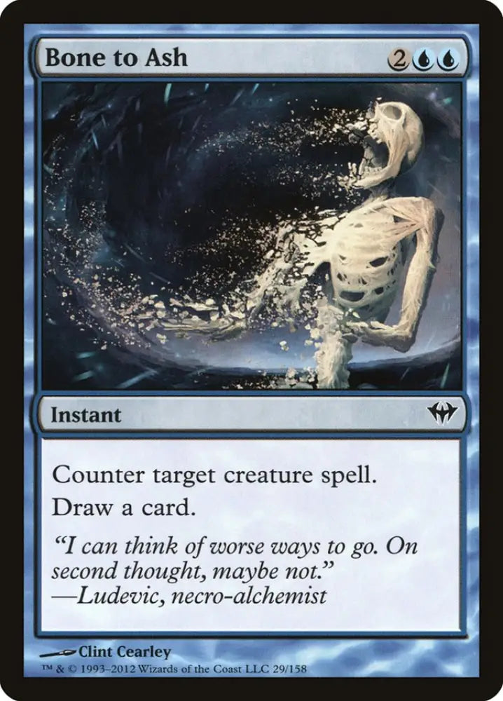 Bone to Ash [Dark Ascension] - MTG Single