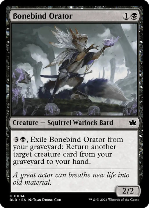 Bonebind Orator [Bloomburrow] - MTG Single