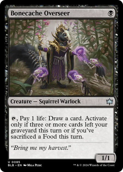 Bonecache Overseer [Bloomburrow] - MTG Single