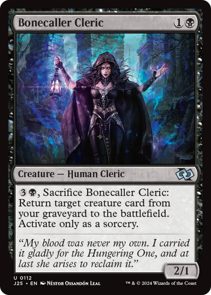 Bonecaller Cleric [Foundations Jumpstart] - MTG Single