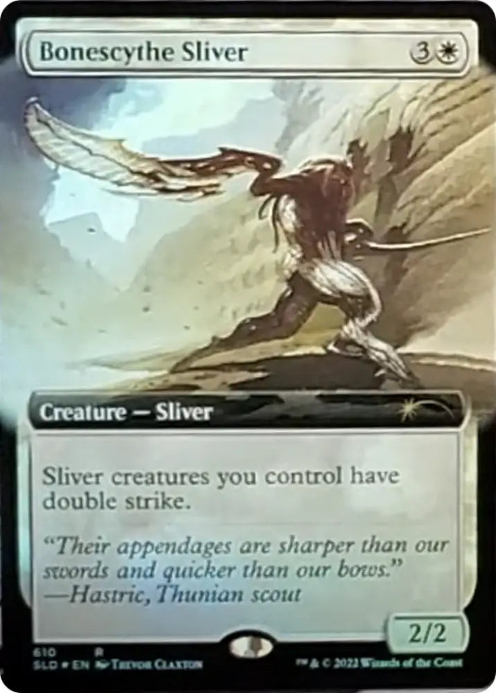 Bonescythe Sliver (Extended Art) [Secret Lair Drop Series] - MTG Single