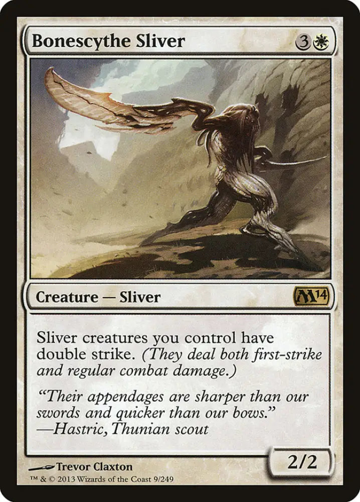 Bonescythe Sliver [Magic 2014] - MTG Single