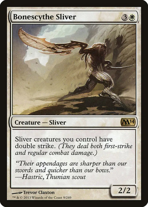 Bonescythe Sliver [Magic 2014] - MTG Single