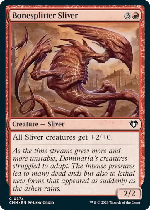 Bonesplitter Sliver [Commander Masters] - MTG Single