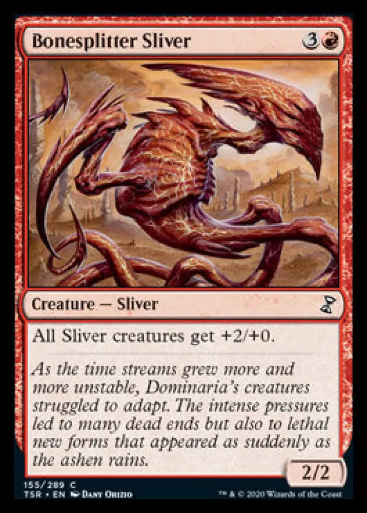 Bonesplitter Sliver [Time Spiral Remastered] - MTG Single