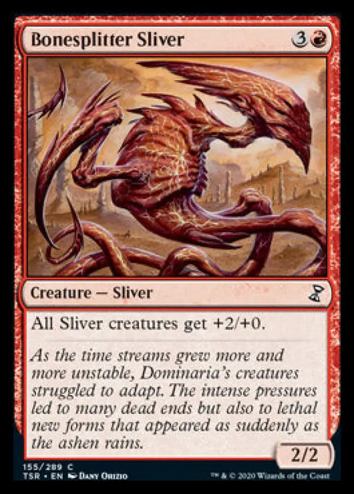 Bonesplitter Sliver [Time Spiral Remastered] - MTG Single