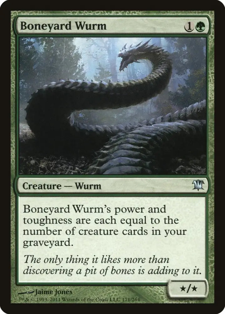 Boneyard Wurm [Innistrad] - MTG Single