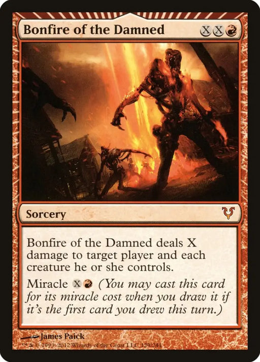 Bonfire of the Damned [Avacyn Restored] - MTG Single