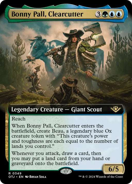 Bonny Pall Clearcutter (Extended Art) [Outlaws of Thunder Junction] - MTG Single