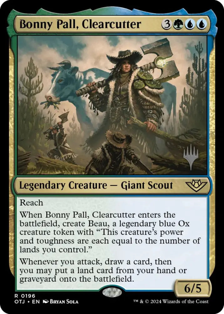 Bonny Pall Clearcutter (Promo Pack) [Outlaws of Thunder Junction Promos] - MTG Single