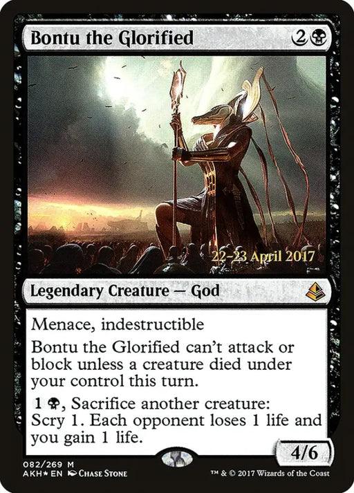 Bontu the Glorified [Amonkhet Prerelease Promos] - MTG Single