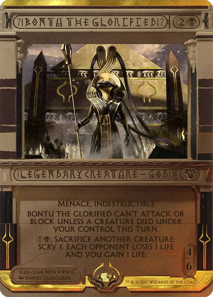 Bontu the Glorified (Invocation) [Amonkhet Invocations] - MTG Single