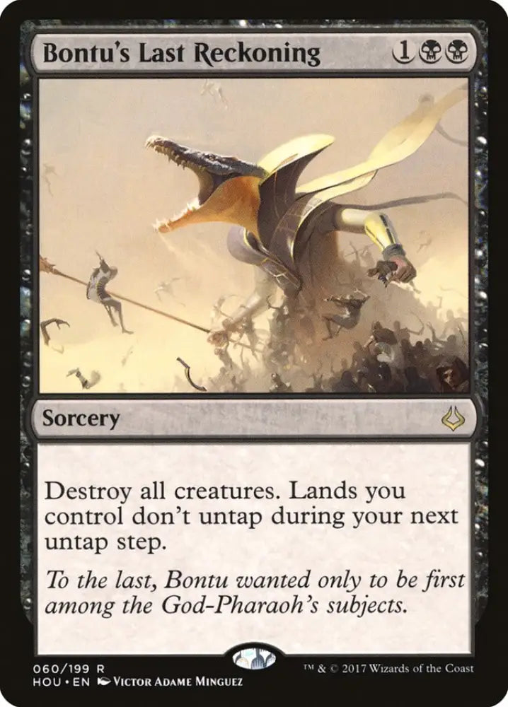 Bontu’s Last Reckoning [Hour of Devastation] - MTG Single