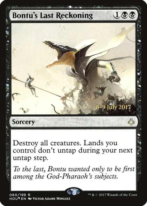 Bontu’s Last Reckoning [Hour of Devastation Prerelease Promos] - MTG Single