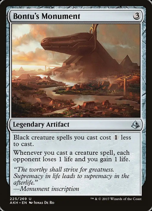 Bontu’s Monument [Amonkhet] - MTG Single