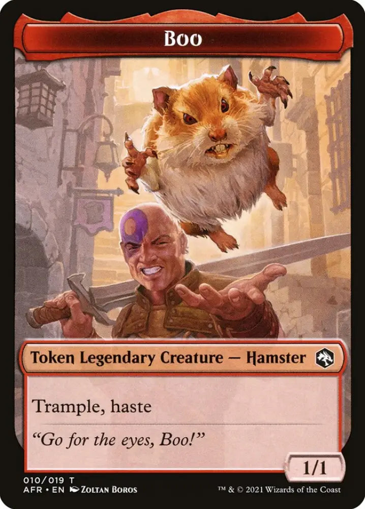 Boo Token [Dungeons & Dragons: Adventures in the Forgotten Realms Tokens] - MTG Single