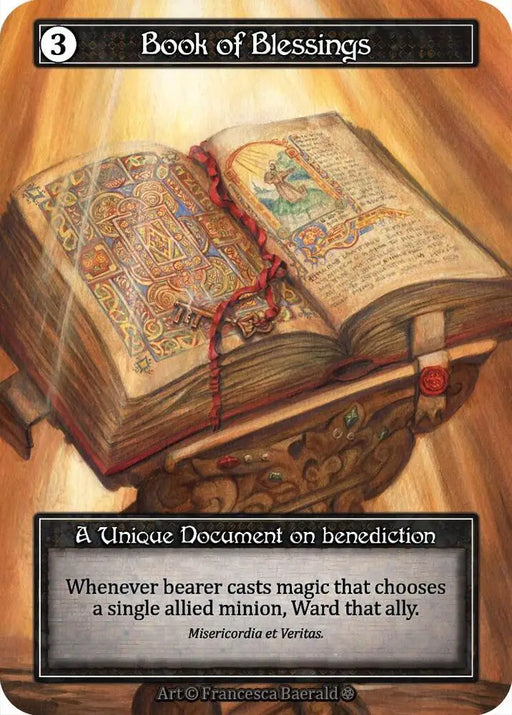 Book of Blessings (Foil) [Gothic]