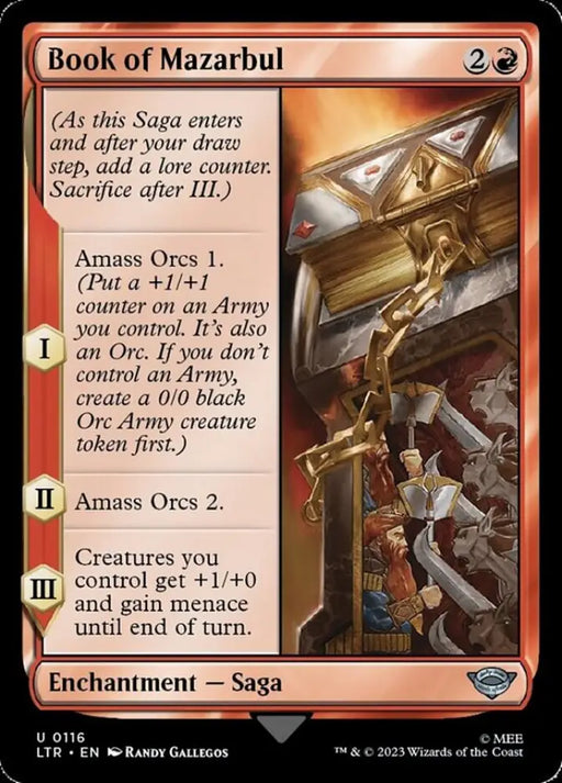 Book of Mazarbul [The Lord of the Rings: Tales of Middle-Earth] - MTG Single