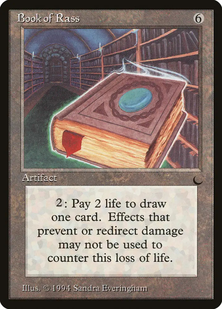 Book of Rass [The Dark] - MTG Single