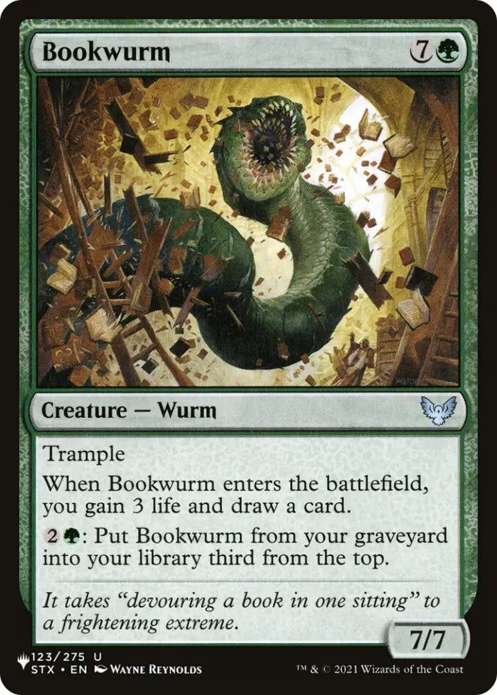 Bookwurm [The List] - MTG Single