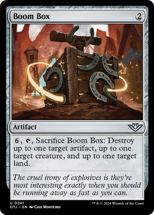 Boom Box [Outlaws of Thunder Junction] - MTG Single