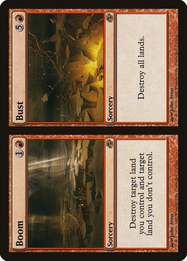 Boom // Bust [Planar Chaos] - MTG Single