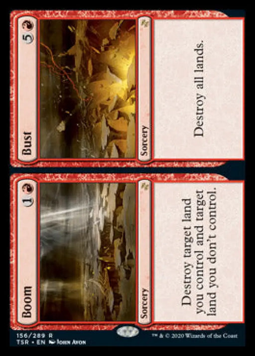 Boom // Bust [Time Spiral Remastered] - MTG Single
