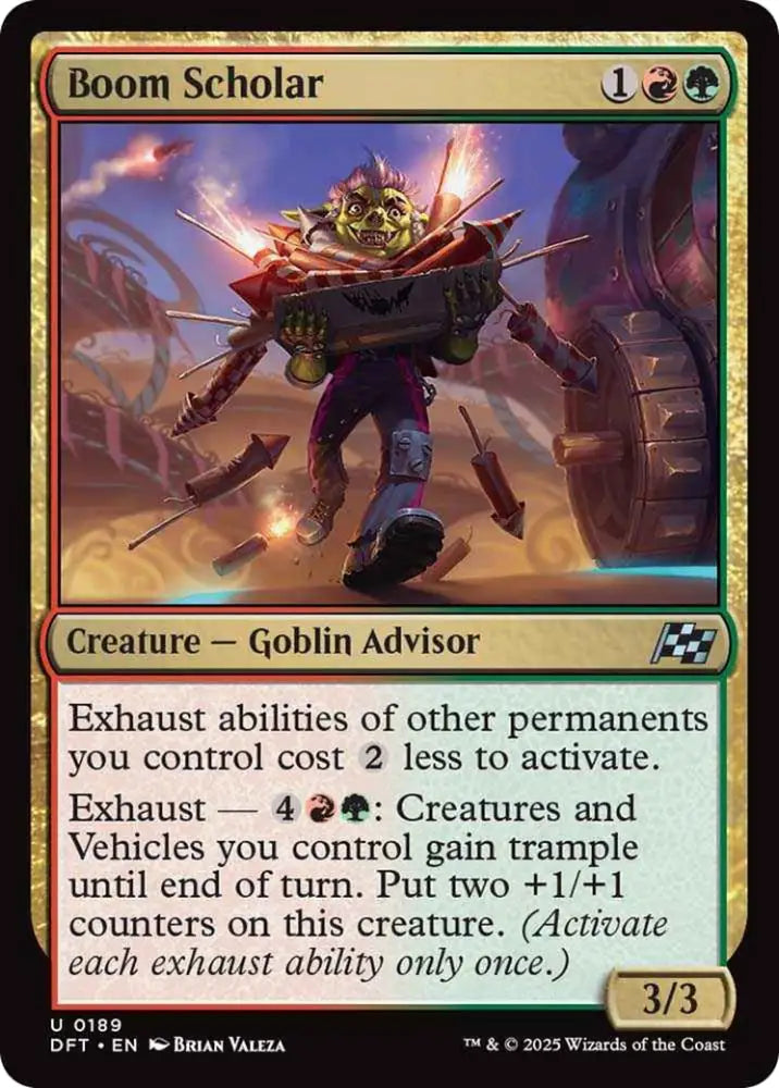 Boom Scholar [Aetherdrift] - MTG Single
