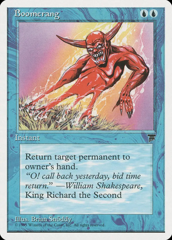 Boomerang [Chronicles] - MTG Single