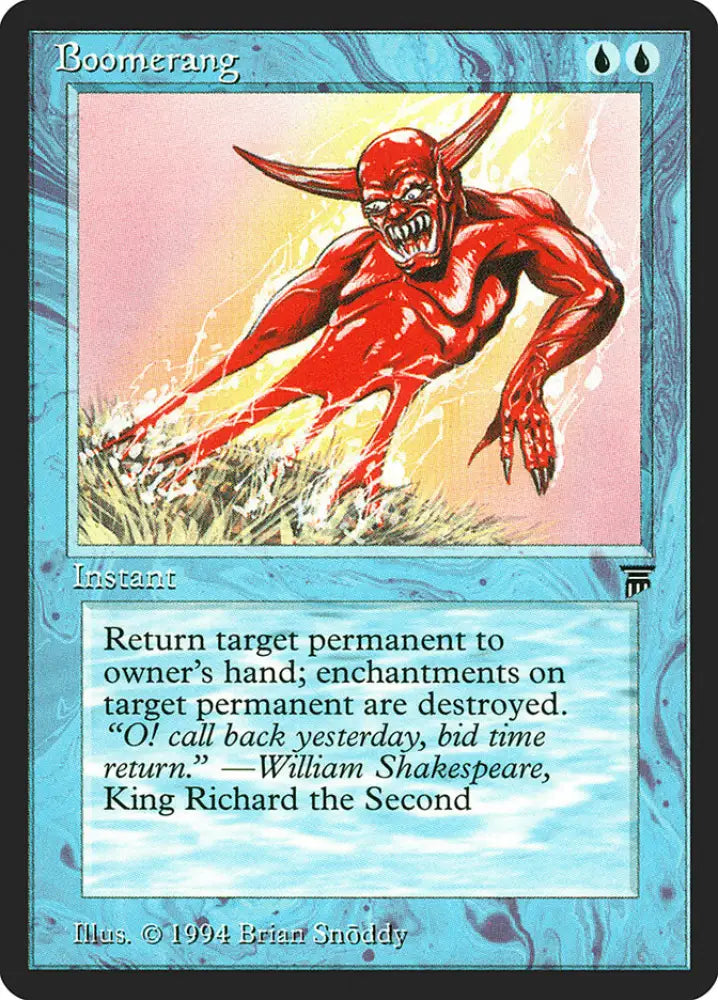 Boomerang [Legends] - MTG Single