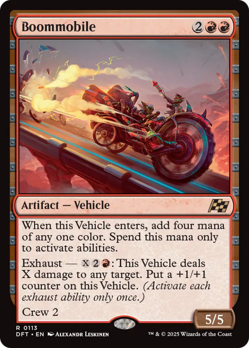 Boommobile [Aetherdrift] - MTG Single