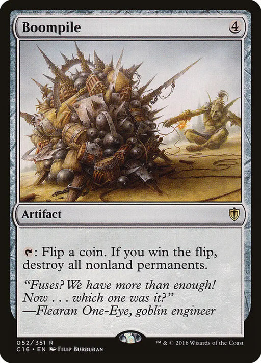 Boompile [Commander 2016] - MTG Single