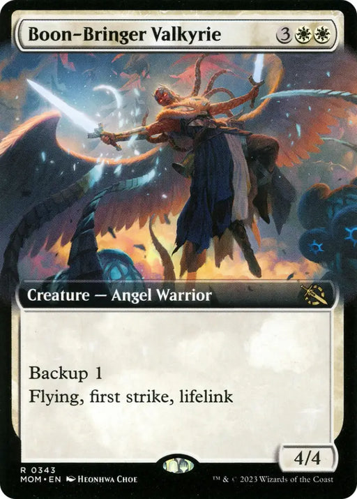 Boon-Bringer Valkyrie (Extended Art) [March of the Machine] - MTG Single