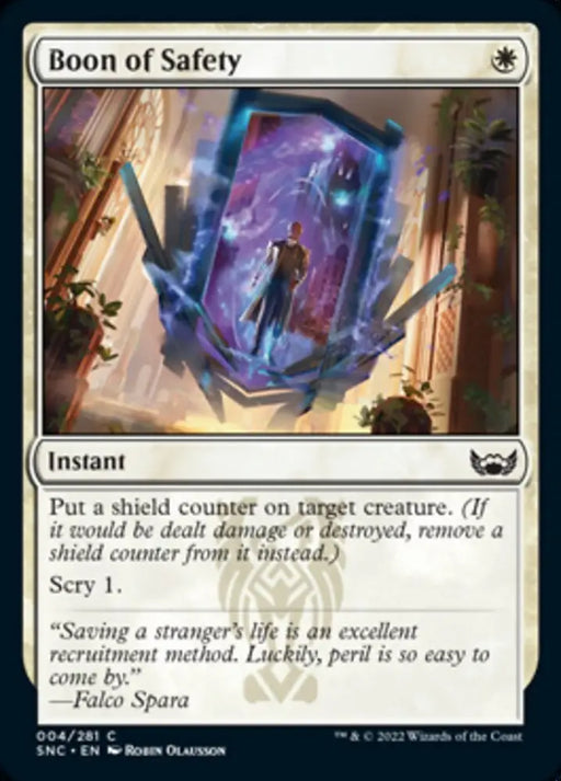 Boon of Safety [Streets of New Capenna] - MTG Single