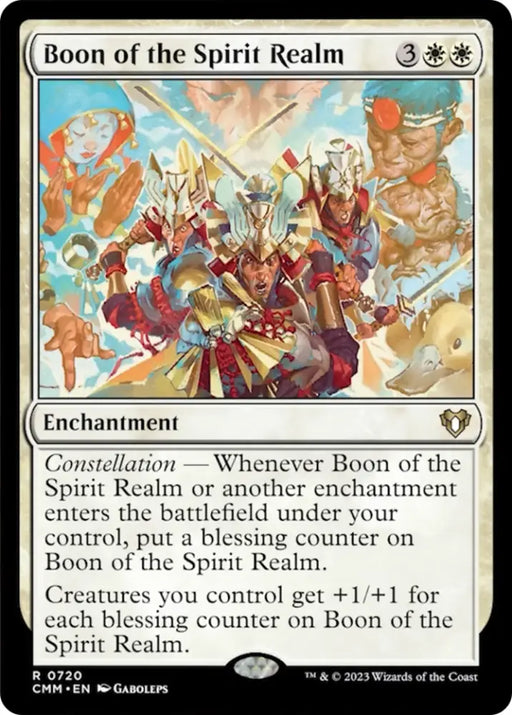 Boon of the Spirit Realm [Commander Masters] - MTG Single