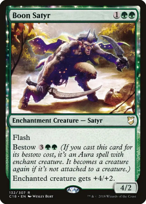 Boon Satyr [Commander 2018] - MTG Single