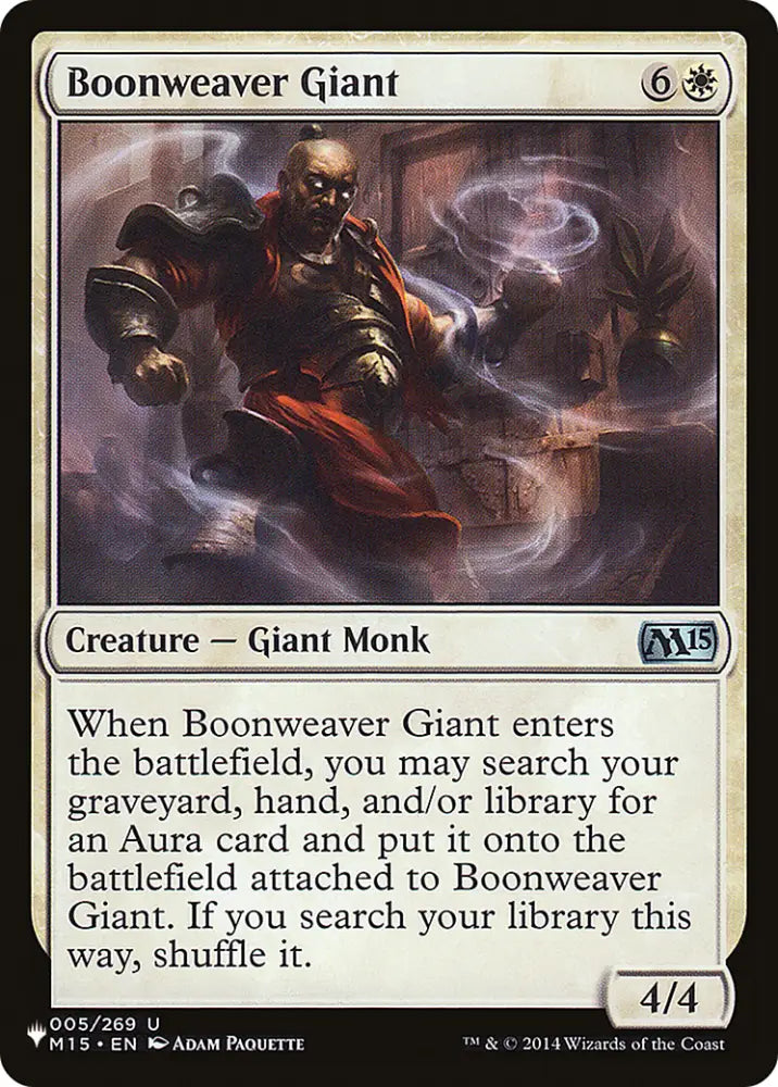 Boonweaver Giant [The List] - MTG Single
