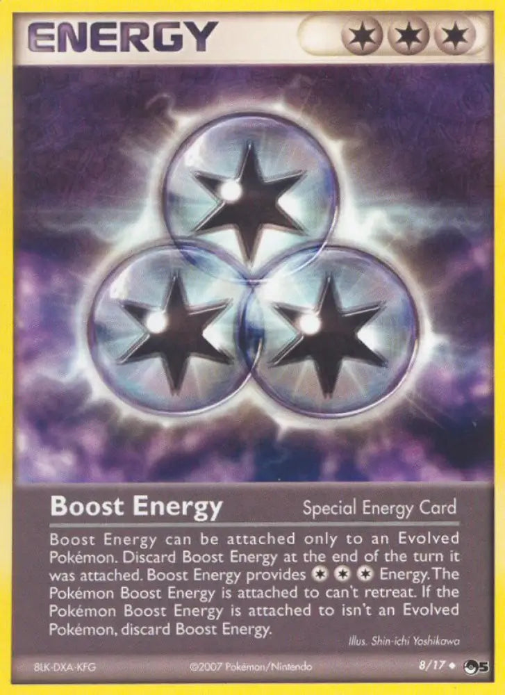 Boost Energy (8/17) [POP Series 5] - Pokemon Single