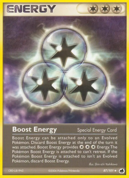 Boost Energy (87/101) [EX: Dragon Frontiers] - Pokemon Single