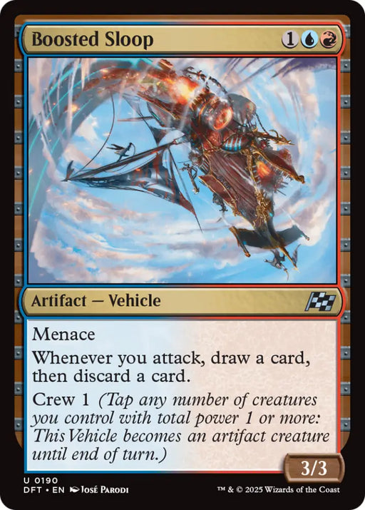 Boosted Sloop [Aetherdrift] - MTG Single